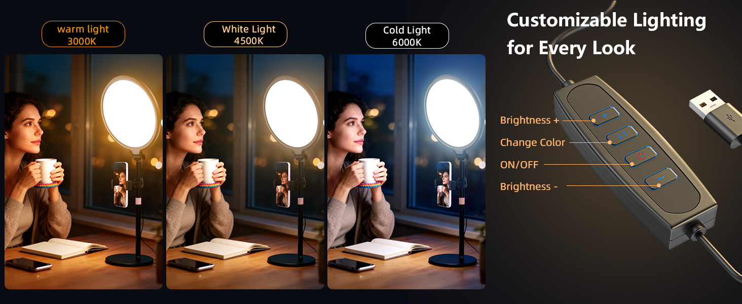 light for video calls