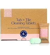 Cleanomic - Tub and Tile Cleaning Tablets (6 Pack) - All-Purpose Multi-Surface Household Cleaner ...