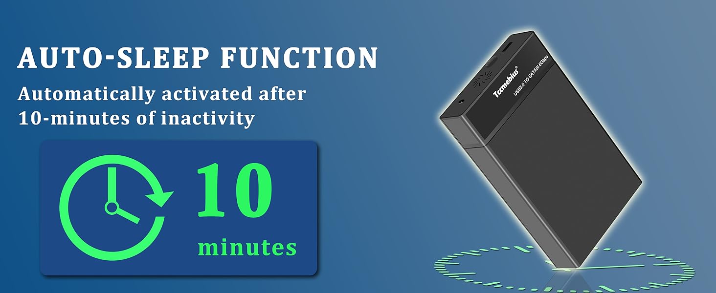 External Hard Drive Enclosure USB 3.0