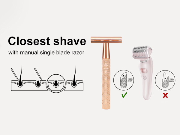 safety razor single blade razor double edge razor reusable metal 1 one blade razor 