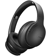 DOQAUS Upgrade Bluetooth Headphones Over Ear, 90H Playtime BT 5.3 Wireless Headphone EQ Modes, Bu...