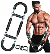 Twister Arm Trainer Adjustable Chest Workout Equipment Arm Trainer for Men and Women Shaker Twist...