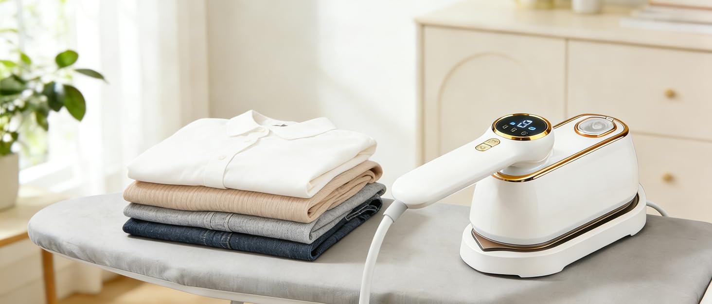 LCD Display Travel Steamer Iron