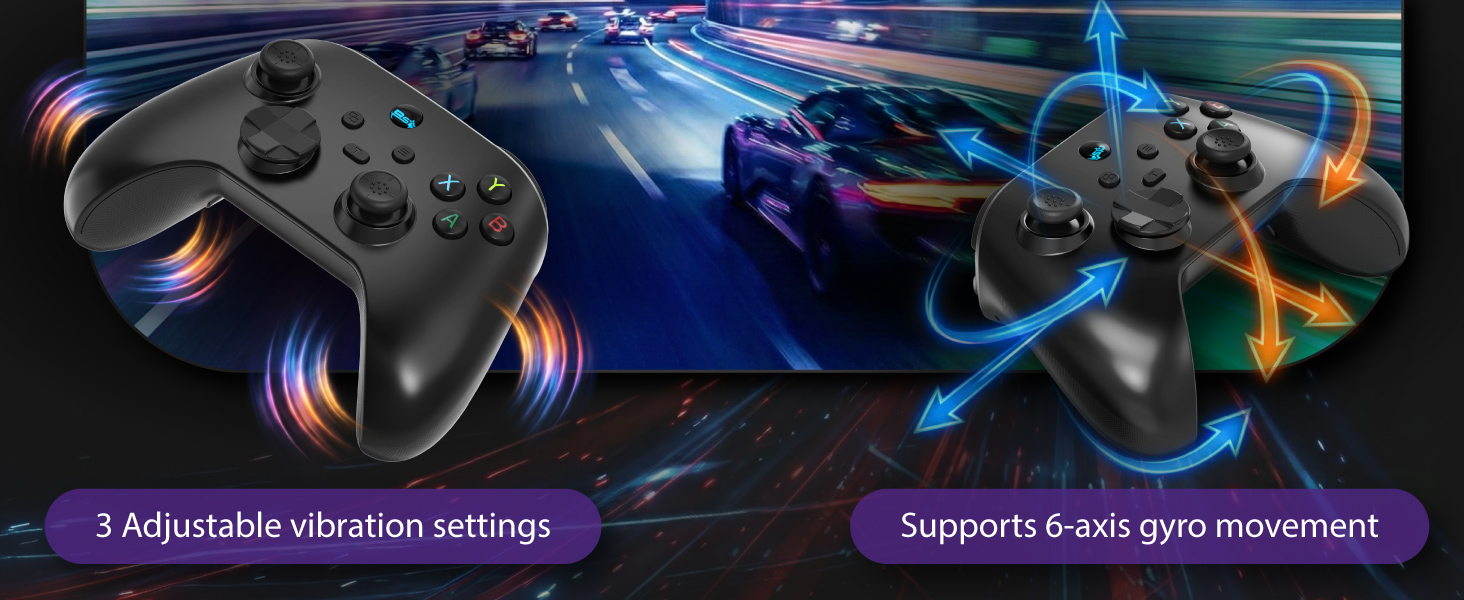 3 adjustable vibration settings