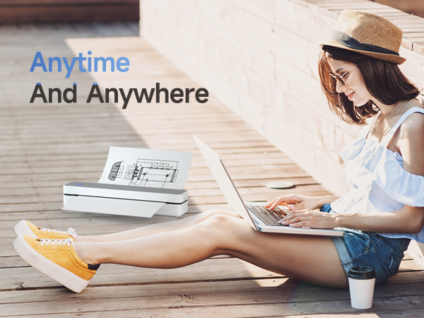 Inkless Printer for Travel