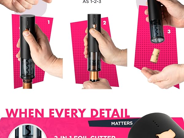 electric bottle opener automatic wine bottle opener electric wine opener set