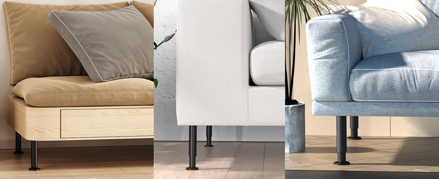 Metal Adjustable Furniture Legs