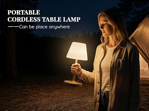 portable lamps rechargeable