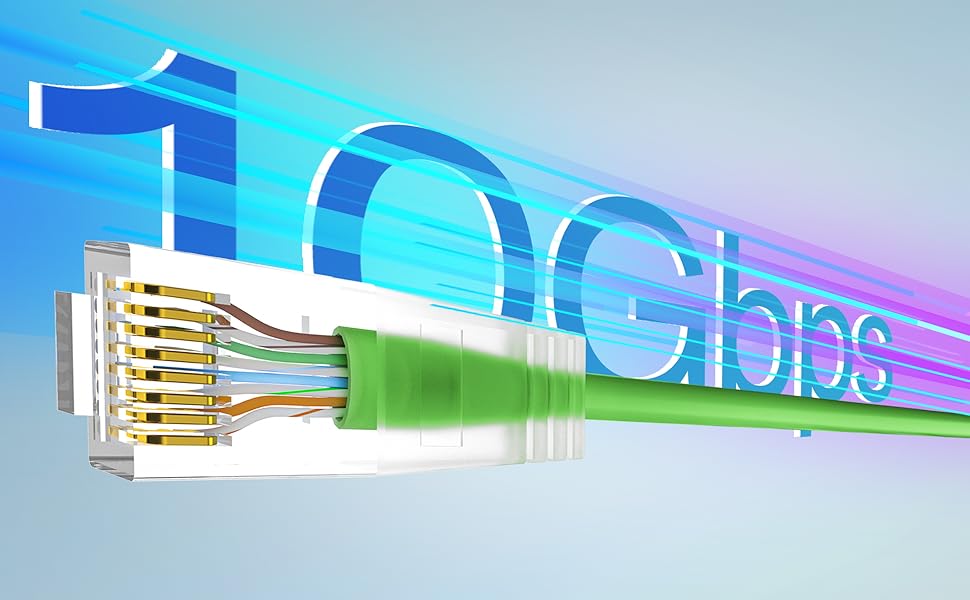 cat6a patch cables 1ft