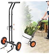 Plant Caddy with Wheels, Heavy Duty Plant Mover Cart with Adjustable Grabbing Arm and Strap, 175 ...