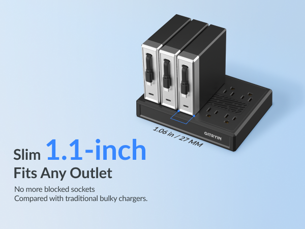 Retractable Charger Block