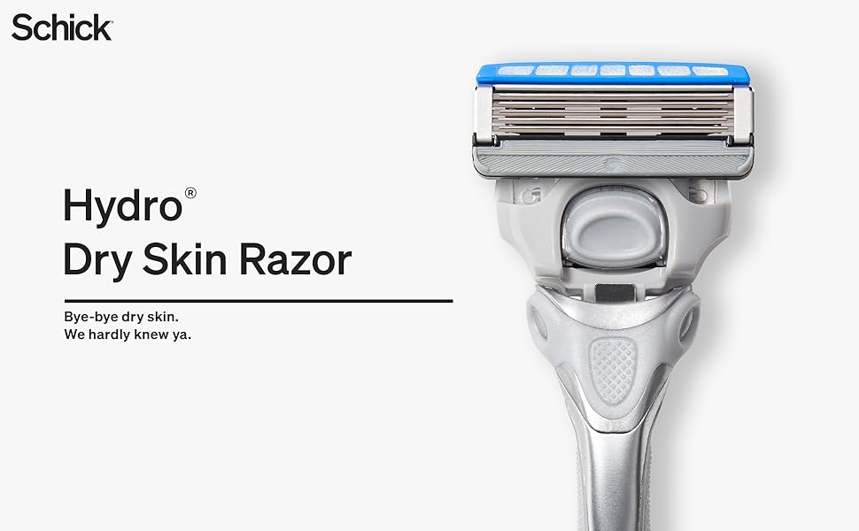 schick hydro mens razor face razor dry skin sensitive 5 blade Gillette