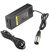 44V 1.5A Scooter Battery Charger (for 36V Lead Acid Battery) Razor MX500 MX650 SX500, Schwinn S60...