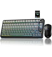 AULA Wireless Keyboard and Mouse Combo, S75 Pro Mechanical Keyboard+SC580 Wireless Mouse