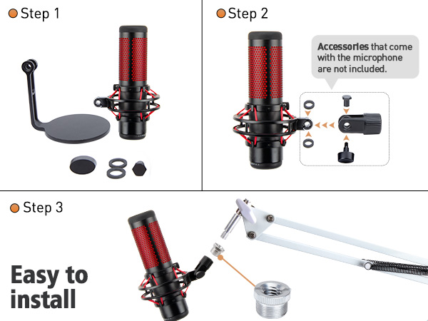 Quadcast Mic Stand SUNMON Mic Stand SUNMON Mic Stand