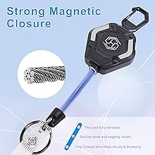 keychain retractable keychain retractable keychain heavy duty badge reel badge holder