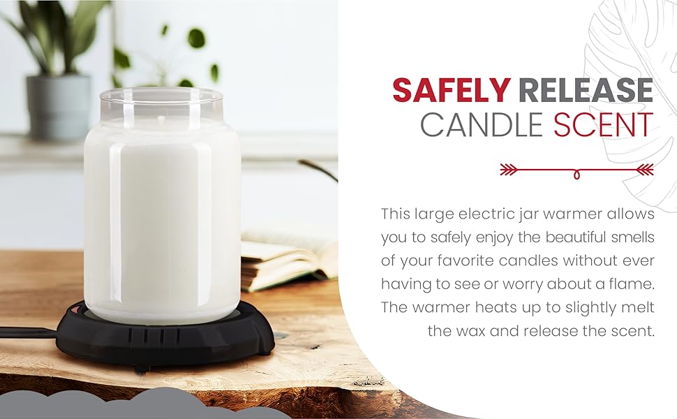 Safely Release Candle Scent