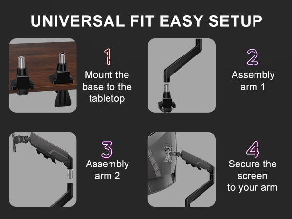 Monitor Arm GSM001XLN