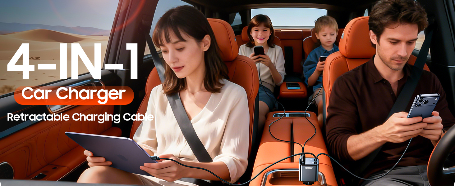 Retractable Car Charger