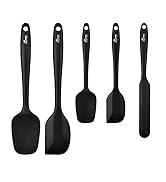 silicone spatula set heat resistant