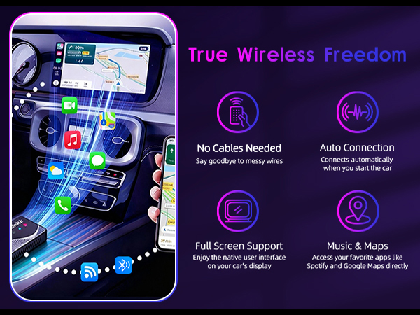 autosky wireless carplay adapter autosky