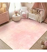 RELEANY Washable Area Rugs 5'x7' Non-Slip Modern Abstract Soft for Living Room Entryway Bedroom N...