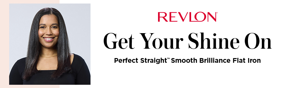 Revlon Perfect Straight Smooth Brilliance Flat Iron
