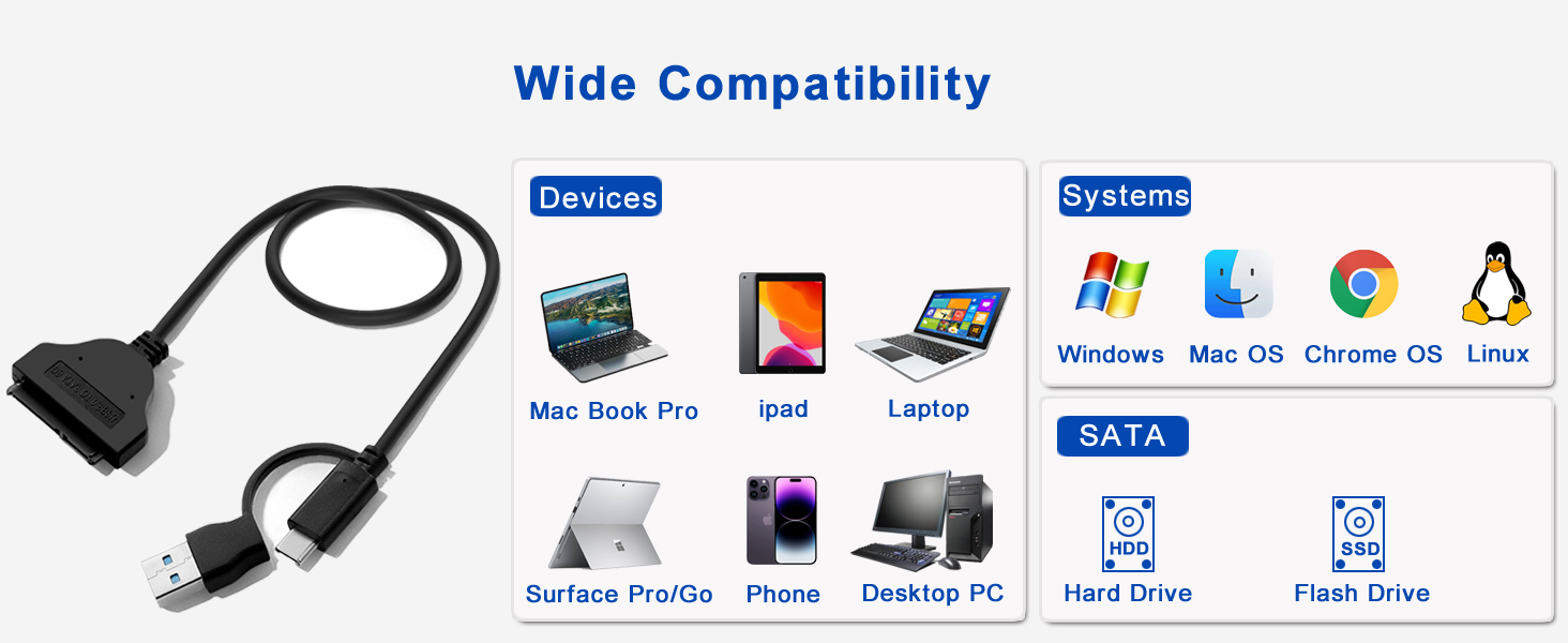wide compatibility