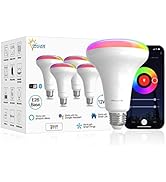 ORALUCE Smart BR30 Bulb, LED Flood Light Bulbs, Works with Alexa Google Assistant, 12W 100W Equiv...