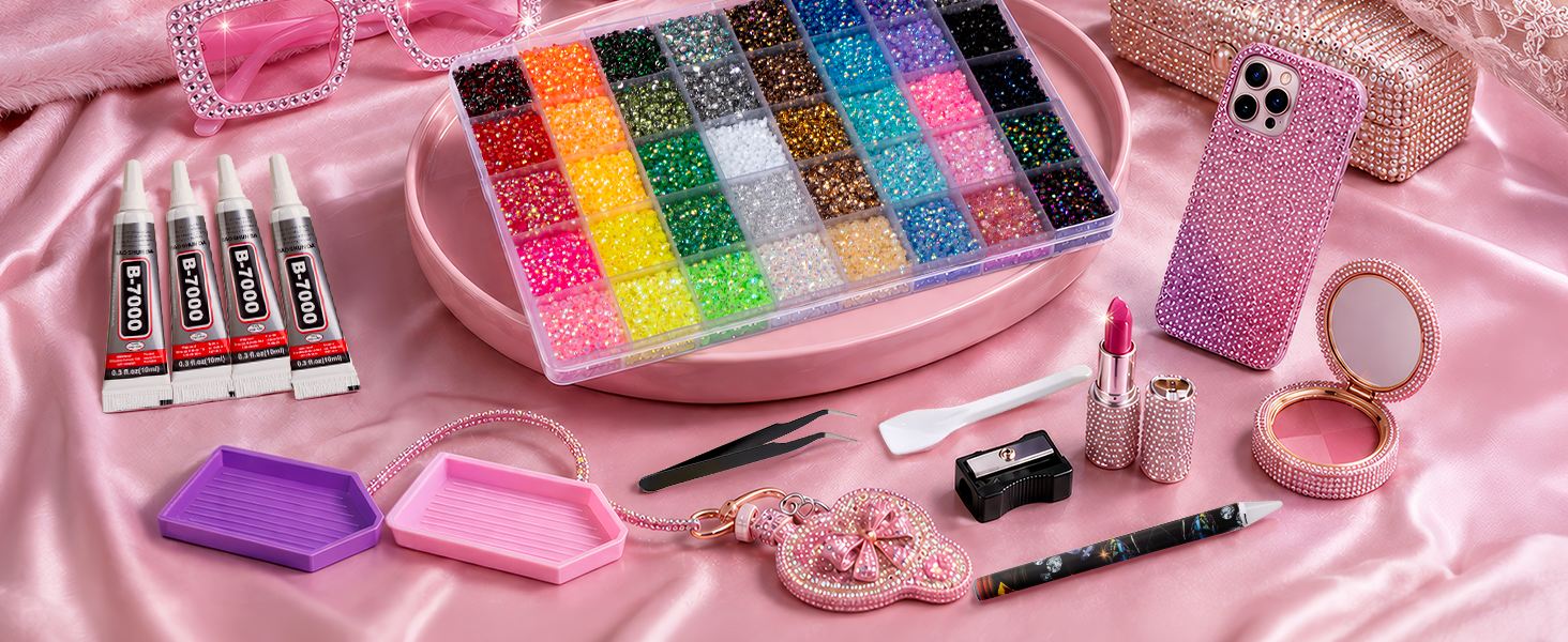 bedazzler kit with rhinestones