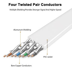 Four Twisted Pair Conductors