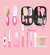 WXA Baby Grooming Kit,Infant Safety Care Setwith Hair Brush Comb Nail Clipper Nasal Aspirator, Ba...