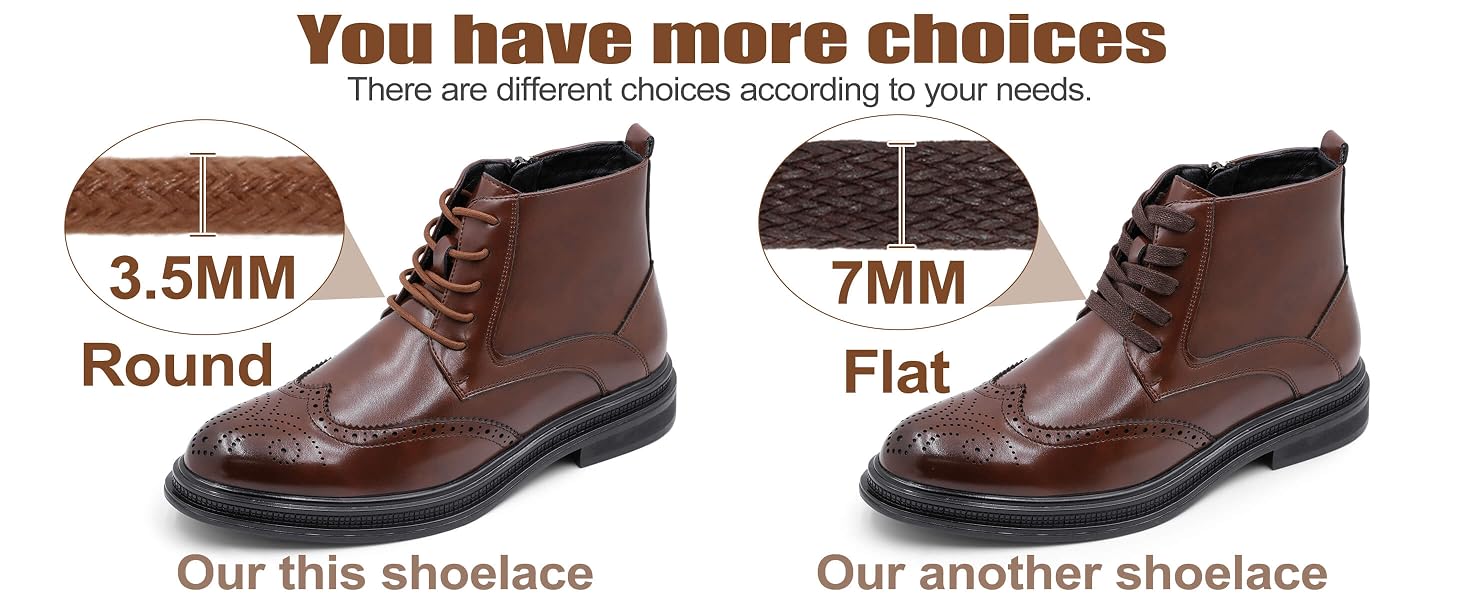 brown shoe laces