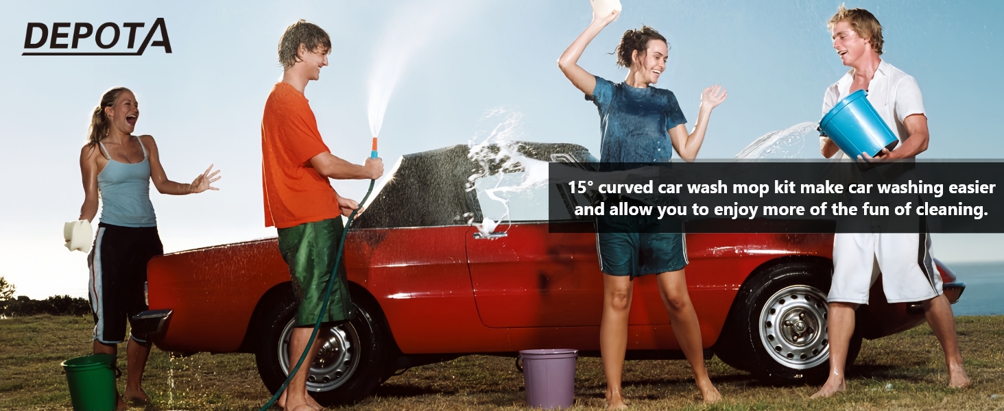 car wash brush with long handle
