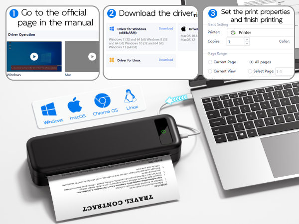 wireless portable printer