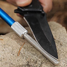 Wolfride 2Pcs Serrated Knife Sharpener