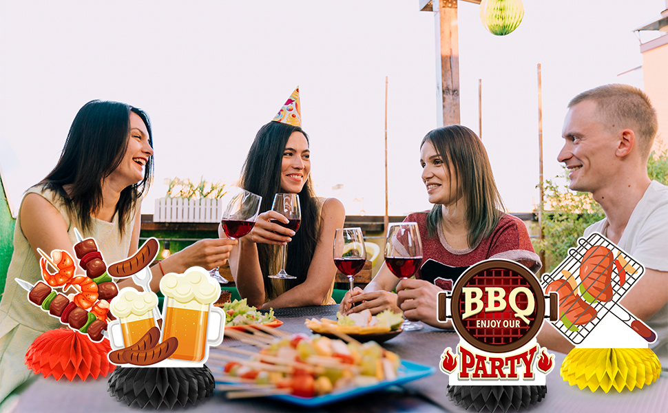 bbq table decoration