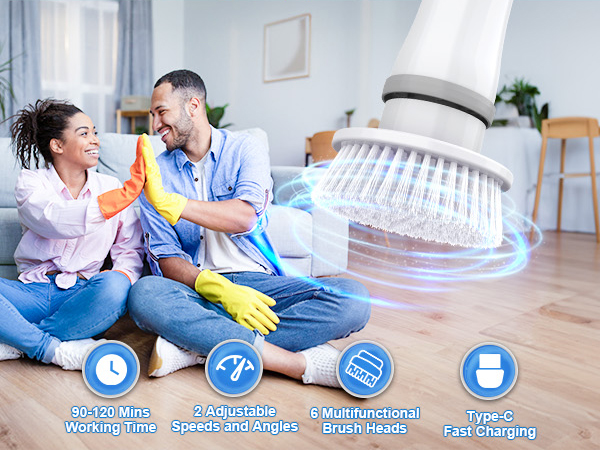 Electric Spin Scrubber