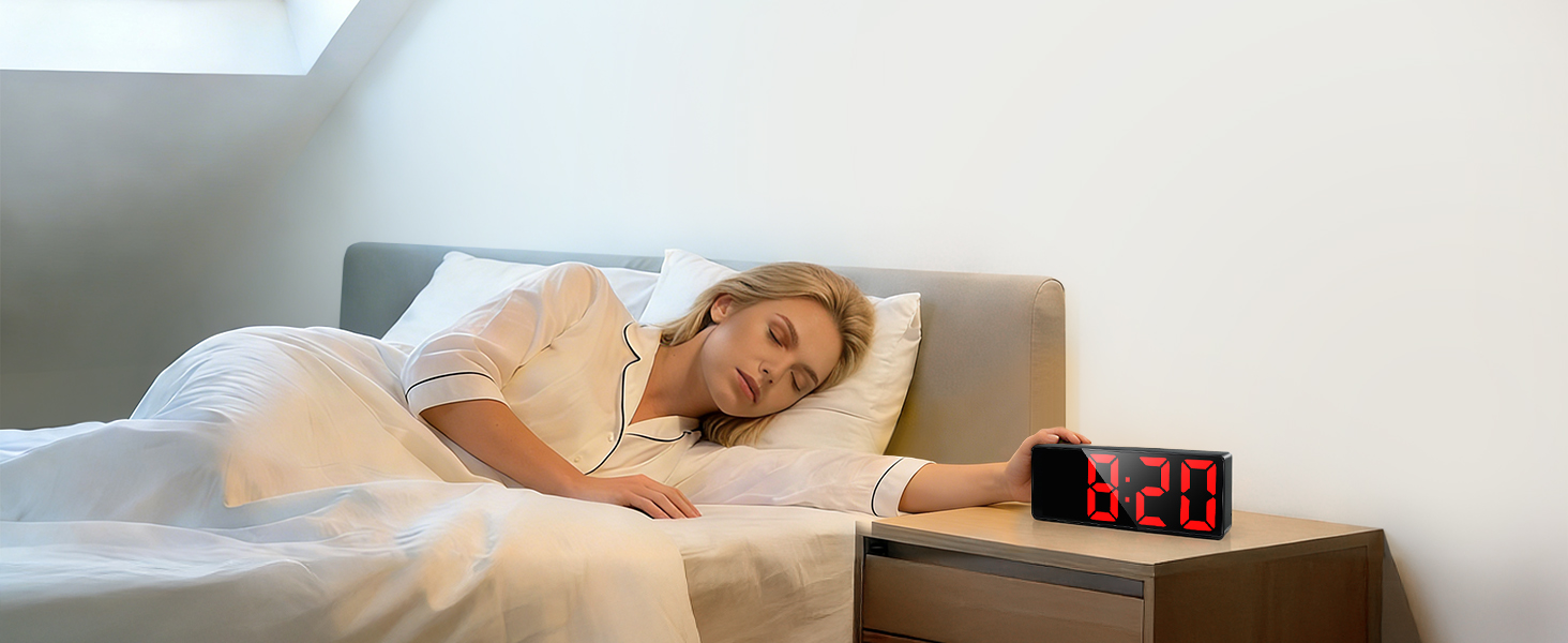 Snooze DIGITAL ALARM CLOCK