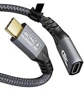 CABLEDECONN USB C Extension Cable 20Gbps 240W 6.6ft, USB C 3.2 Gen 2x2 Cable, 4K@60Hz Video Cable...