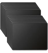 MROCO Mouse Pad 12 Pack [30% Larger] with Non-Slip Rubber Base, Premium-Textured & Waterproof Mou...