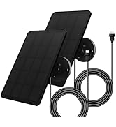 Solar Panel for Blink Camera, 4W Solar Panel Charger Compatible with Blink Outdoor 4 Camera, USB-...