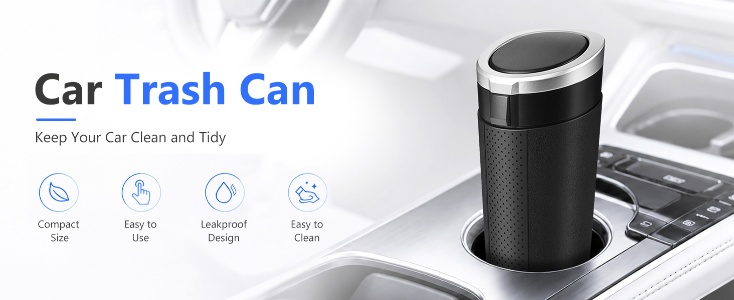 car trash can