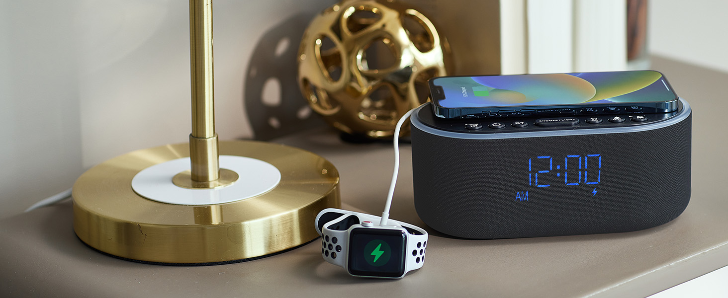 alarm clock charger for iphone