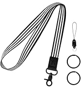 YANTHKEY Lanyards for ID Badges &amp; Keys, Long Neck Teacher Lanyard for Women Men, Keychain Lanyard...