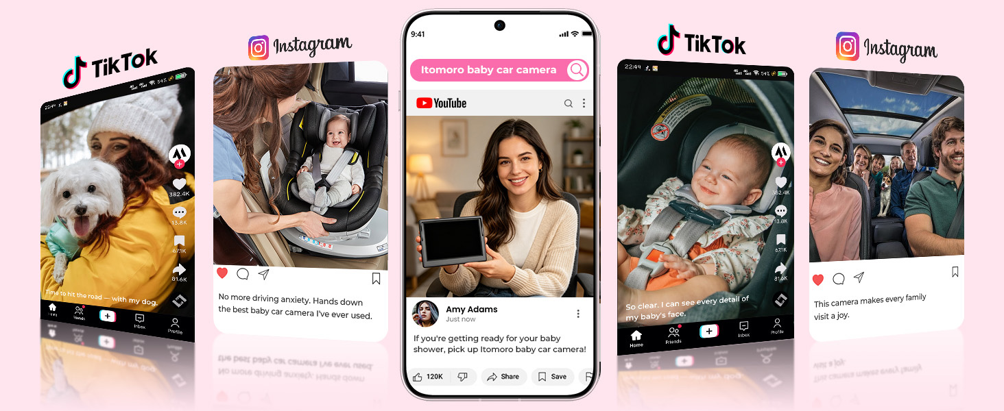 carseat camera rear facing infant