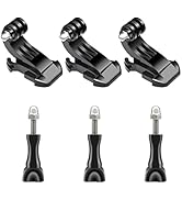 Haoyou Rust Resistant J-Hook Buckle Mount Kit Compatible with Gopro,Vertical Surface J-Hook Mount...