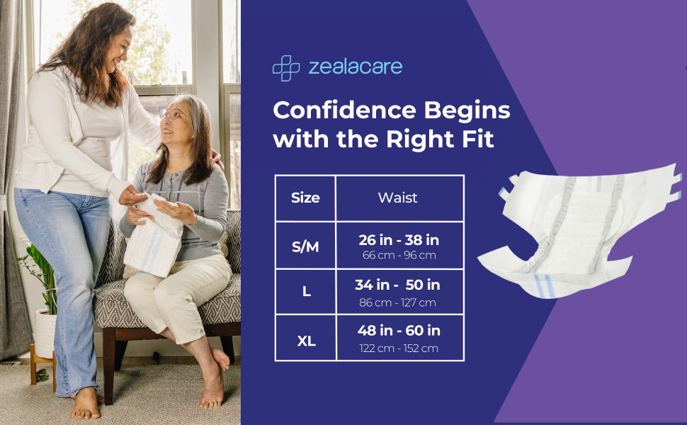 zealacare adult diapers