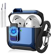 KOREDA Compatible with AirPods 4th Generation Case with Cleaner Kit, Military TPU Shockproof Prot...