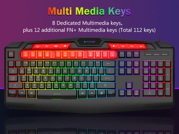 multimedia keys